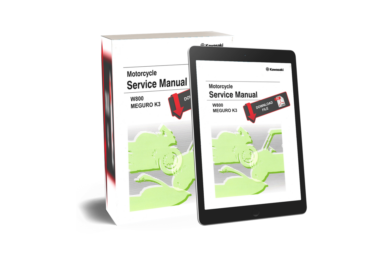 Service Manual Kawasaki 2019 W800 Cafe Repair
