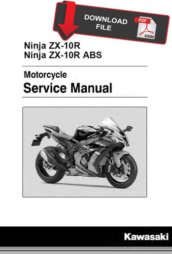 Service Manual Kawasaki 2016 Ninja ZX-10R ABS Repair