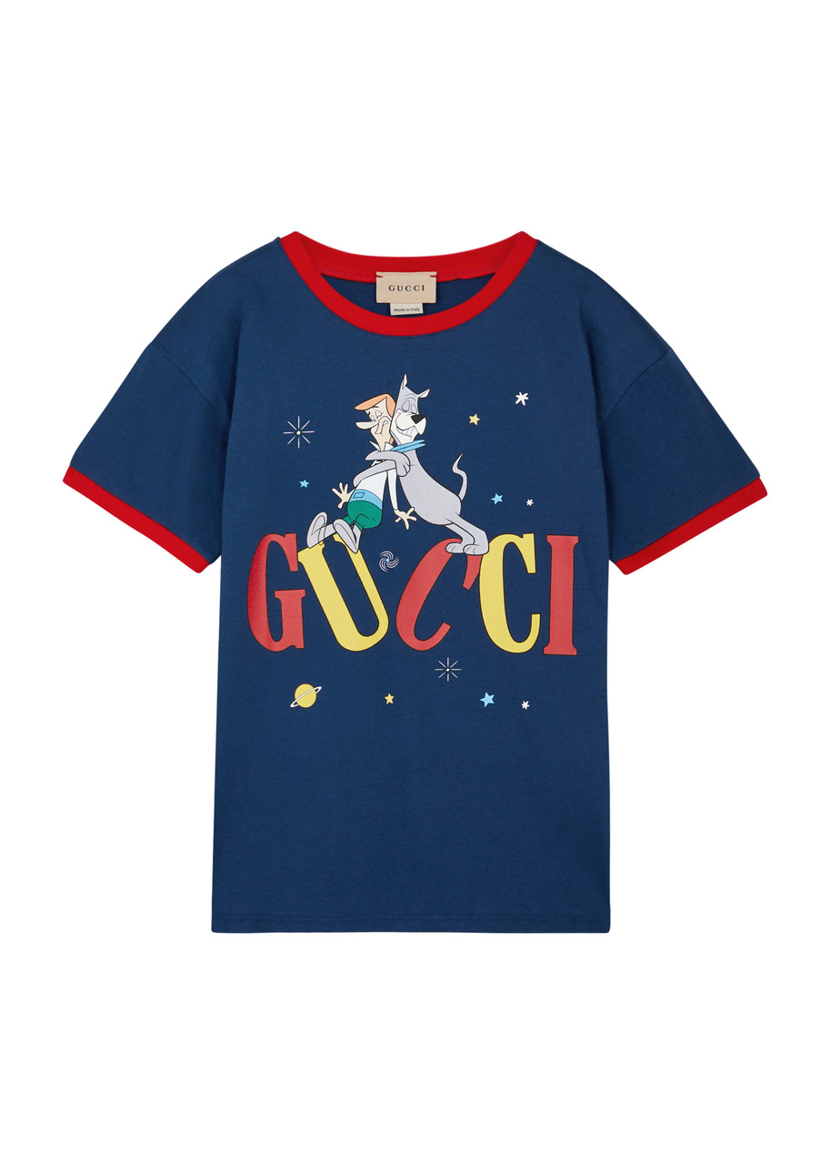 GUCCI KIDS Printed cotton T-shirt (6-12 years) | Harvey Nichols