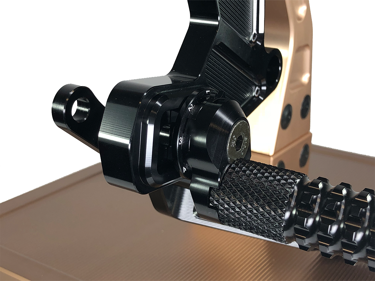 Vortex Kawasaki Ninja ZX-4RR Rearsets: MOTO-D Racing