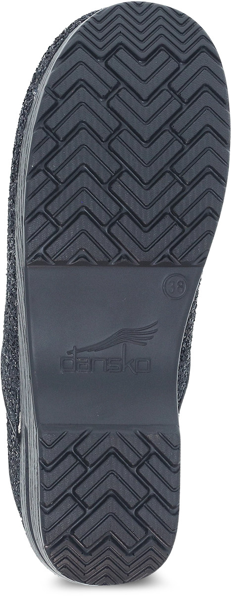 Dansko Women's Professional - Black Glitter - Goodman's Shoes