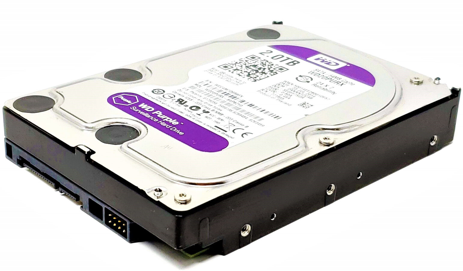 Western Digital WD20PURX - 2TB 5.4K RPM 64MB Cache SATA 3.5