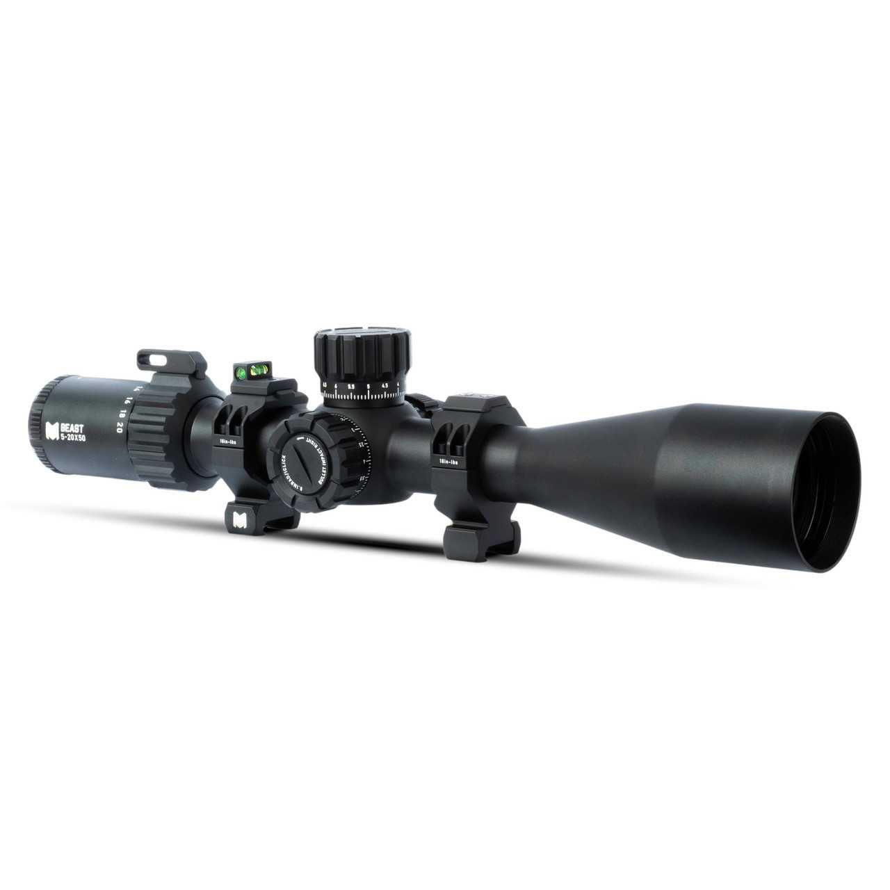 Beast 6-24x50 FFP Scope with Zero Stop