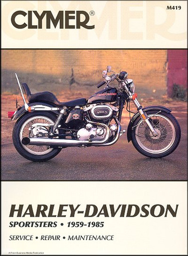 Harley-Davidson Sportster 883, 1000 Repair Manual 1959-1985 | Clymer