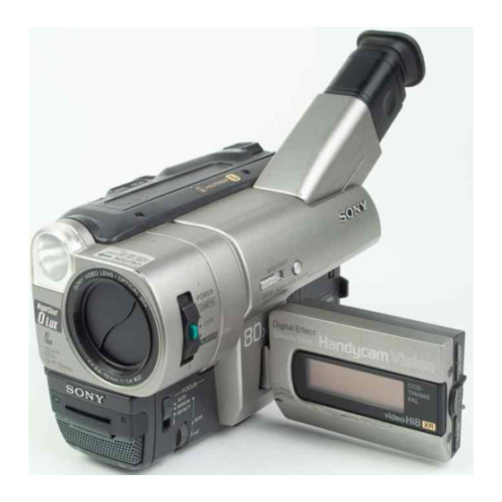 Sony CCD-TRV66 Hi8 Handycam Camcorder – 360x Digital Zoom