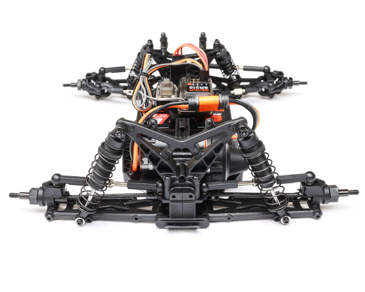 Losi 1/18 Mini-T 2.0 V2 2WD Stadium Truck Brushless RTR, Blue