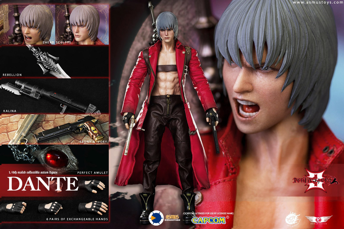 Asmus Toys 1/6 The Devil May Cry Series Dante III Figure [ASM