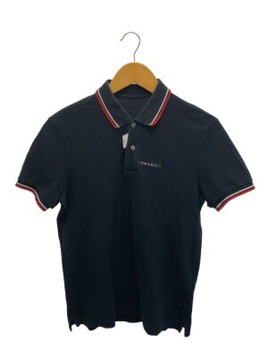 PRADA(プラダ) / ポロシャツ/--/コットン/NVY/SJJ887 R122 322