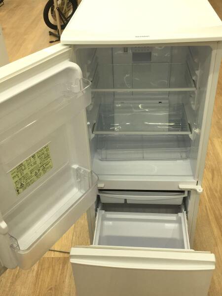 シャープ SHARP 2ドア冷蔵庫 つけかえどっちもドアタイプ