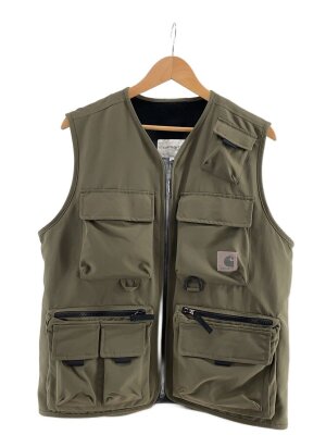 Carhartt(カーハート) / USA製/フルジップダックベスト/XL/コットン