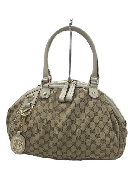 GUCCI(グッチ) / GGキャンバススーキー/BRW/GGキャンバス/ハンドバッグ