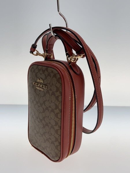 COACH(コーチ) / ミニショルダーバッグ/--/ブラウン/ベージュ/総柄