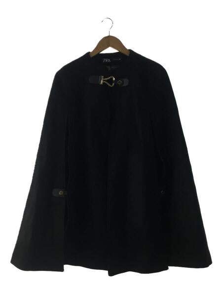 ZARA(ザラ) / MANTECO/ポンチョコート/ケープコート/XS/--/BLK | 古着
