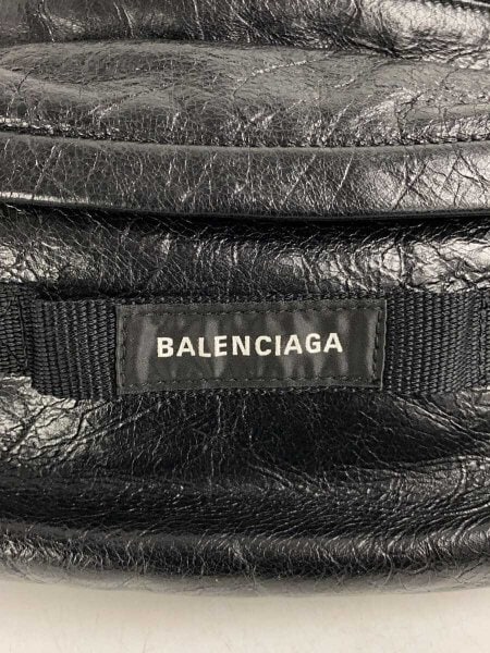 BALENCIAGA(バレンシアガ) / ウエストバッグ/羊革/ブラック/アーミー