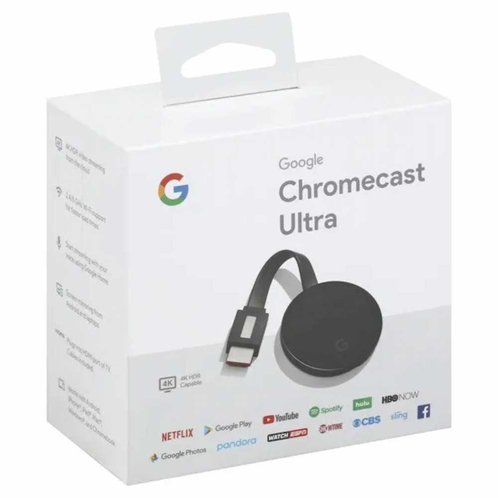 Google Chromecast Ultra 4K Streaming Media Player - Black - Online