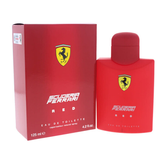 Ferrari Men's Red EDT Spray 4.2 oz Fragrances 843711237279