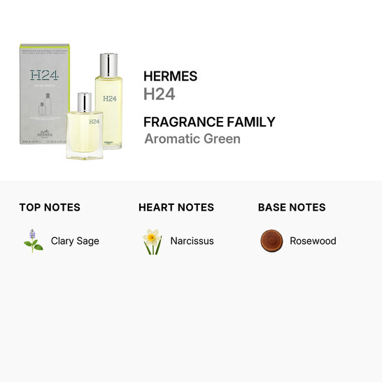 Hermes Men's H24 Gift Set Fragrances 3346130010975 - Fragrances