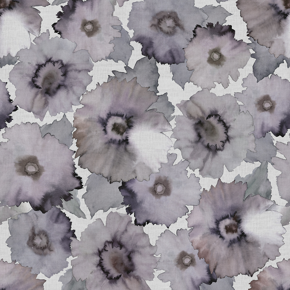Bloom in Violet Grey on Japanese Paper Weave | Phillip Jeffries