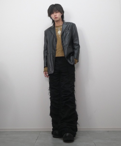 GRANCY | 【GRANCY】Print Design Sheer Knit / プリントデザイン