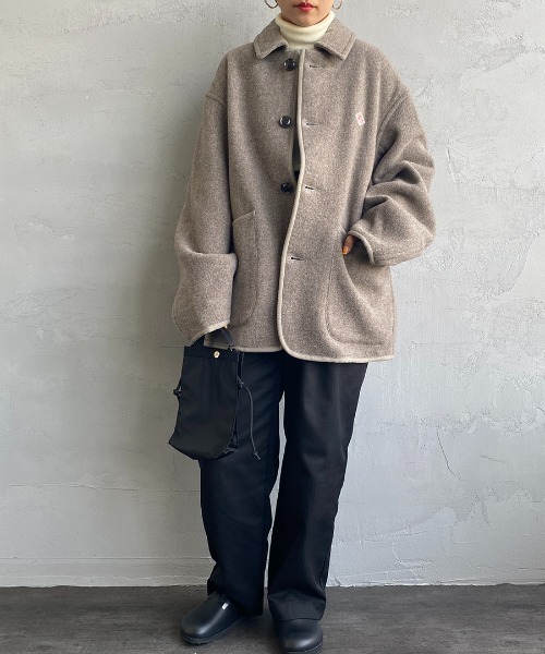 DANTON | [DANTON/ダントン] ウールライトパイル カバーオール