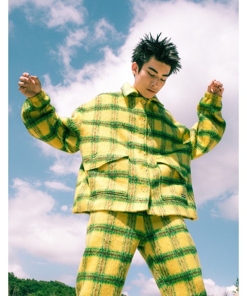 LITTLE SUNNY BITE | 《Little sunny bite》check jacket - Buyee, an