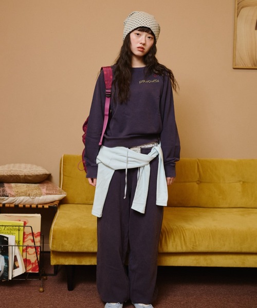 COMMON GULL PRODUCTS. | 【種まき】針と糸スウェットパンツ - Buyee