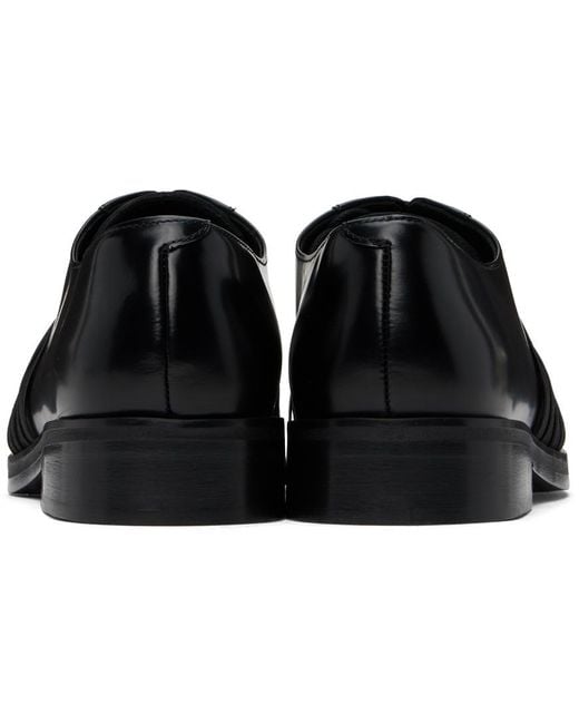 メンズ STEFAN COOKE ブラック Elastic Biker ダービー ブラック | Lyst