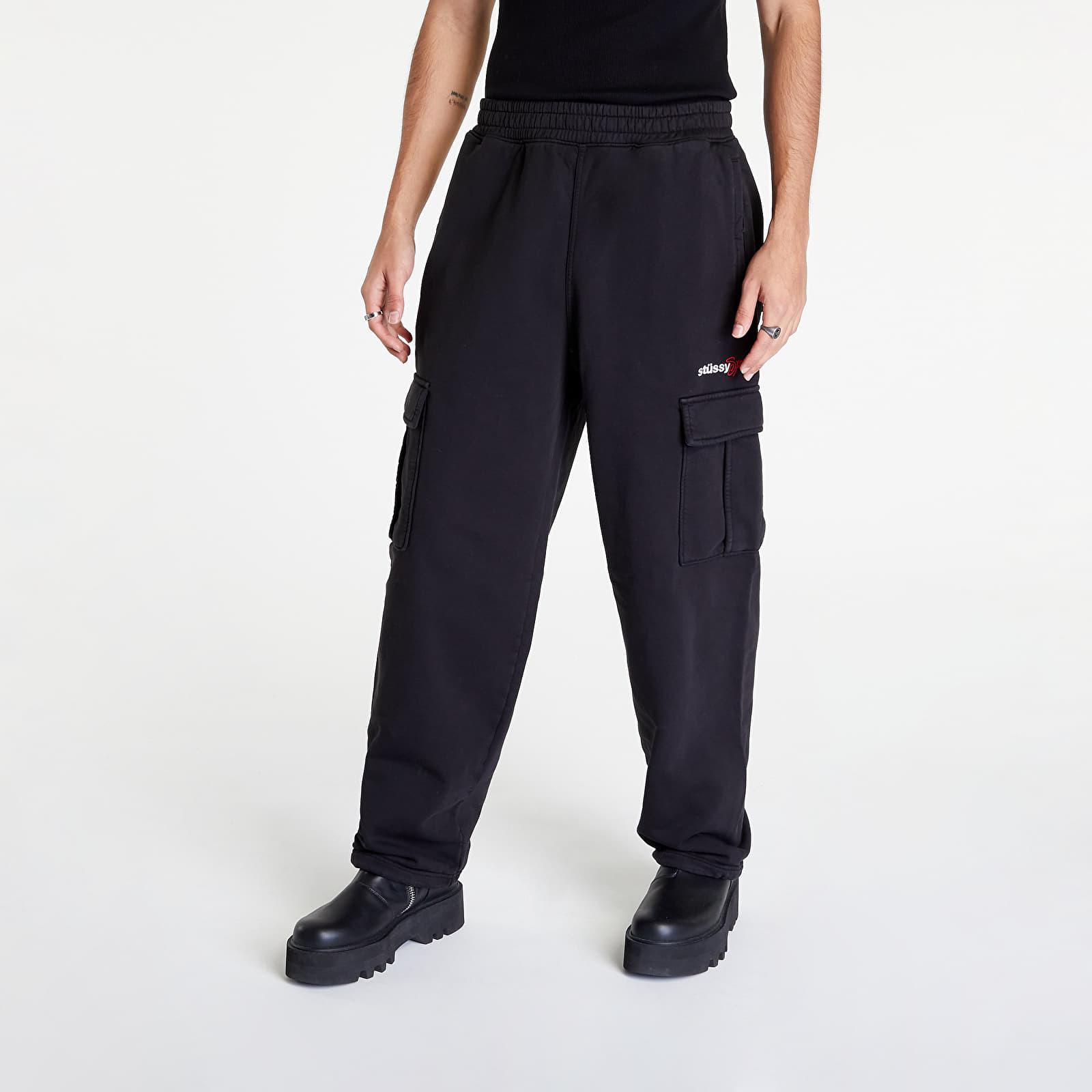 Stussy Sport Cargo Fleece Pant Black in Blue for Men | Lyst