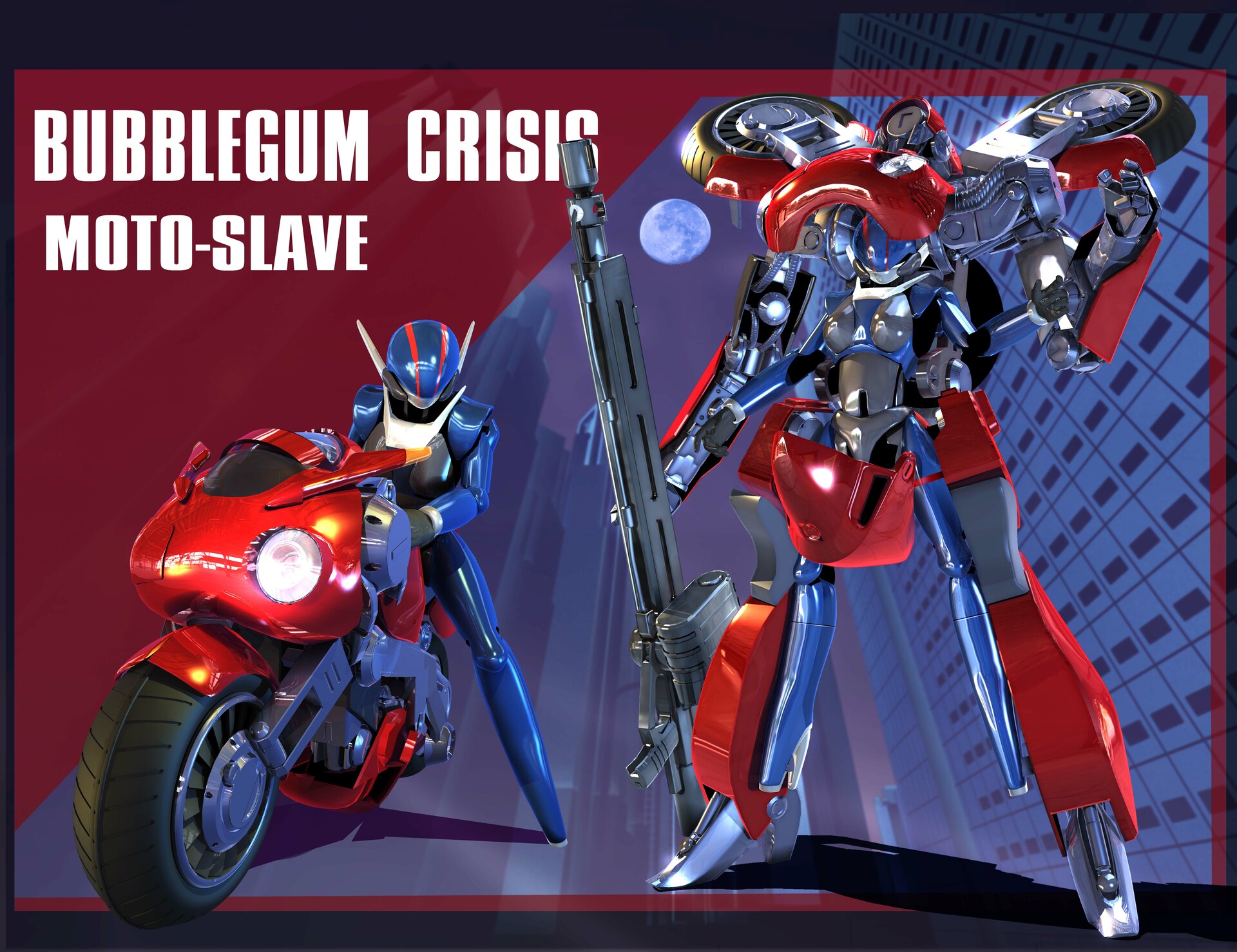 Tetsuya Watanabe - バブルガムクライシス、モトスレイブ