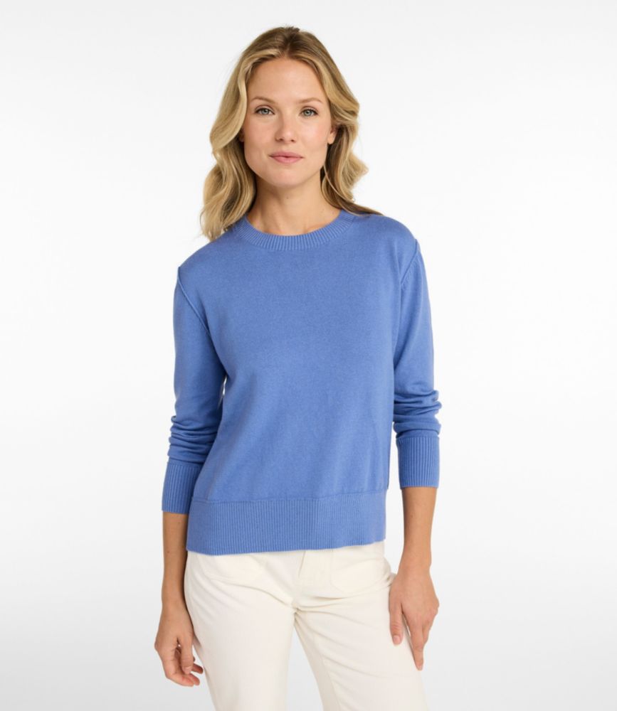 Women's Cotton/Cashmere Sweater, Crewneck | Sweaters | L.L.Bean Canada