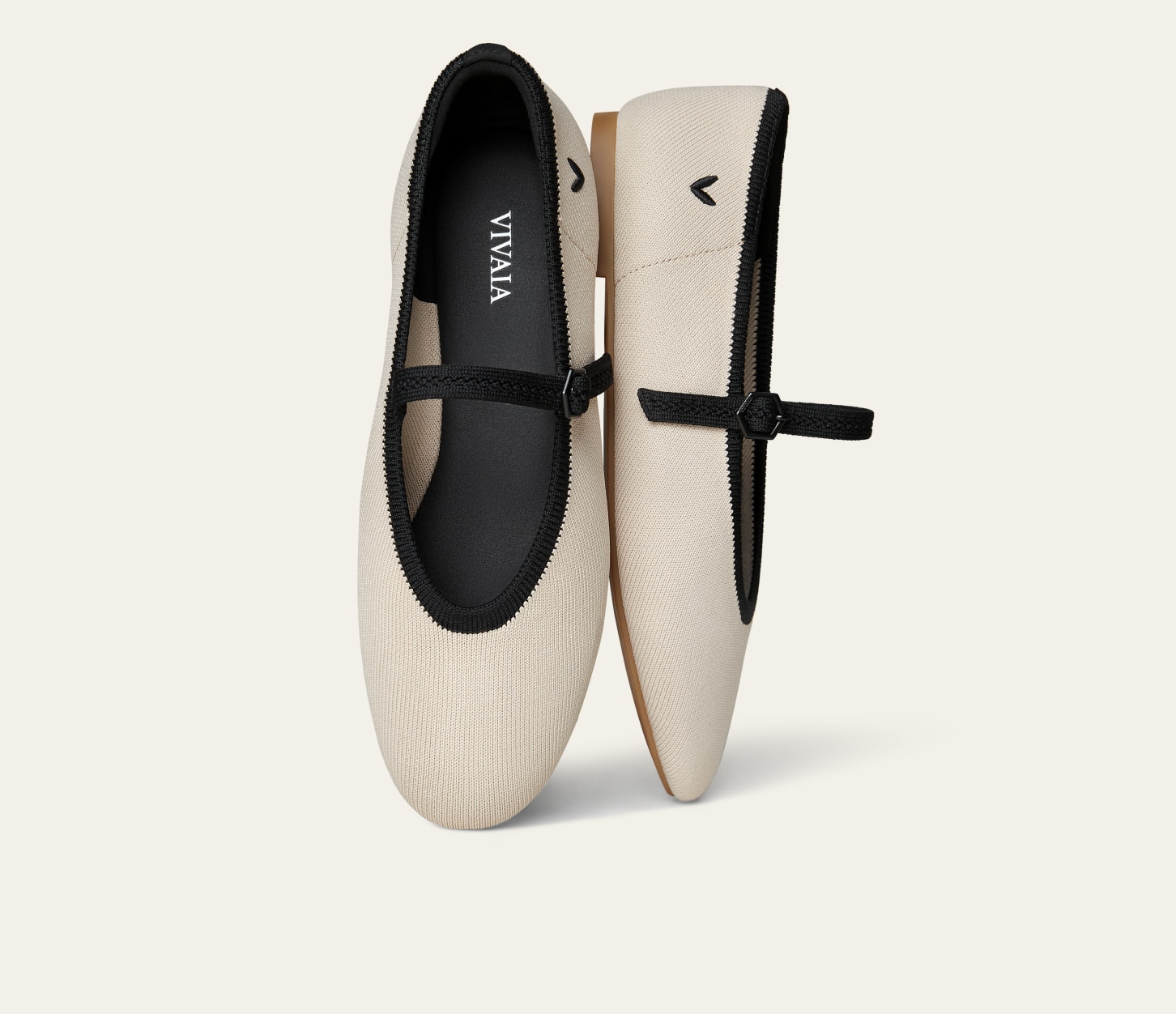 Nelly] AdaptAll™ アーモンドトゥ フラット – VIVAIA JAPAN