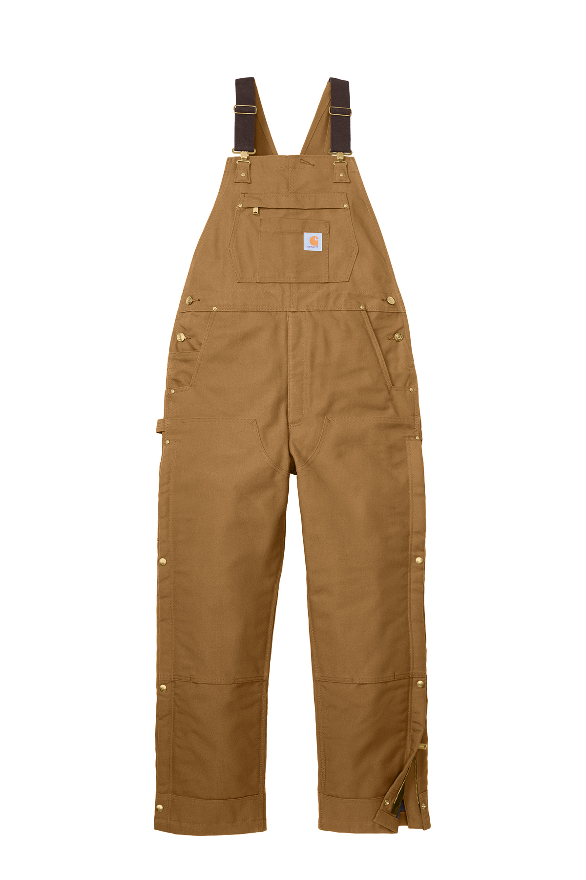 Carhartt Tall Firm Duck Insulated Bib Overalls | Product | Company
