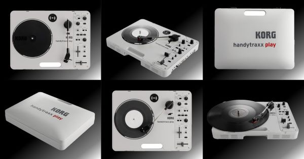 HANDYTRAXX PLAY ポータブル レコードプレーヤー！スピーカーも内蔵