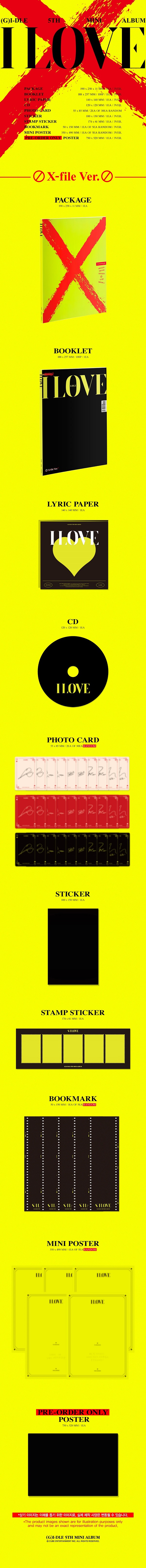 G)I-DLE｜ 約7ヶ月振り！韓国5枚目のミニアルバム『I love』 - TOWER