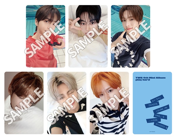 TWS 4th Mini Album「play hard」発売記念 CDショップキャンペーン