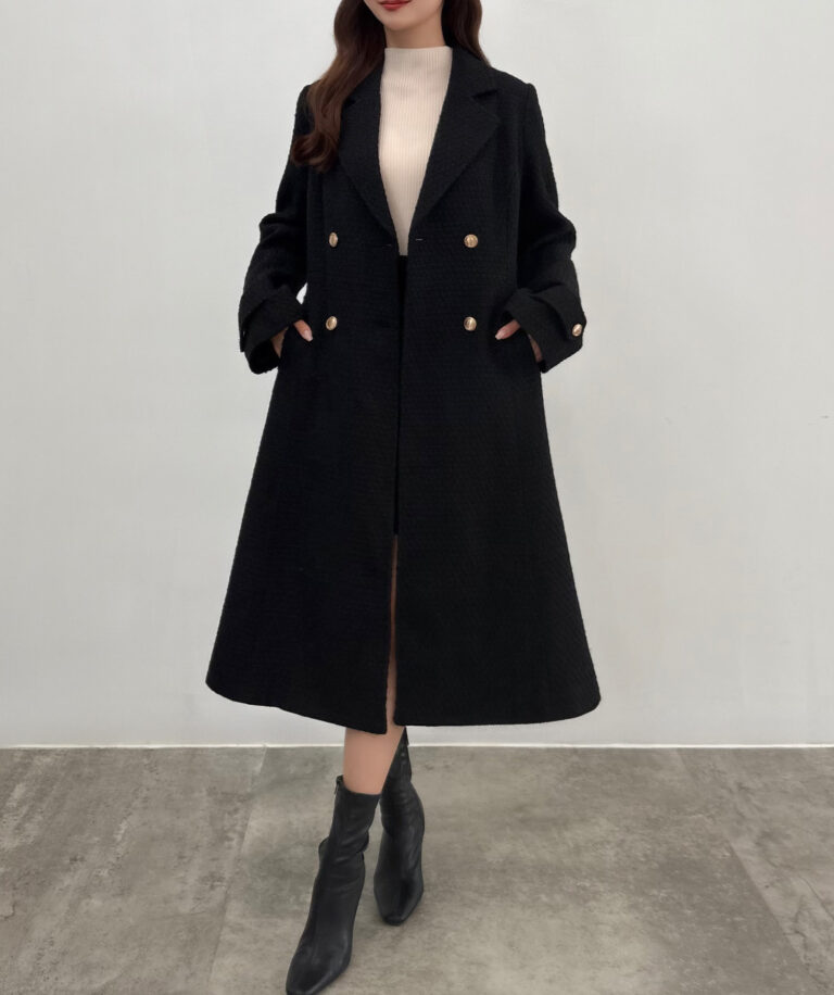 040】ウエストシェイプツイードロングコート | CENEA(セネア)｜公式