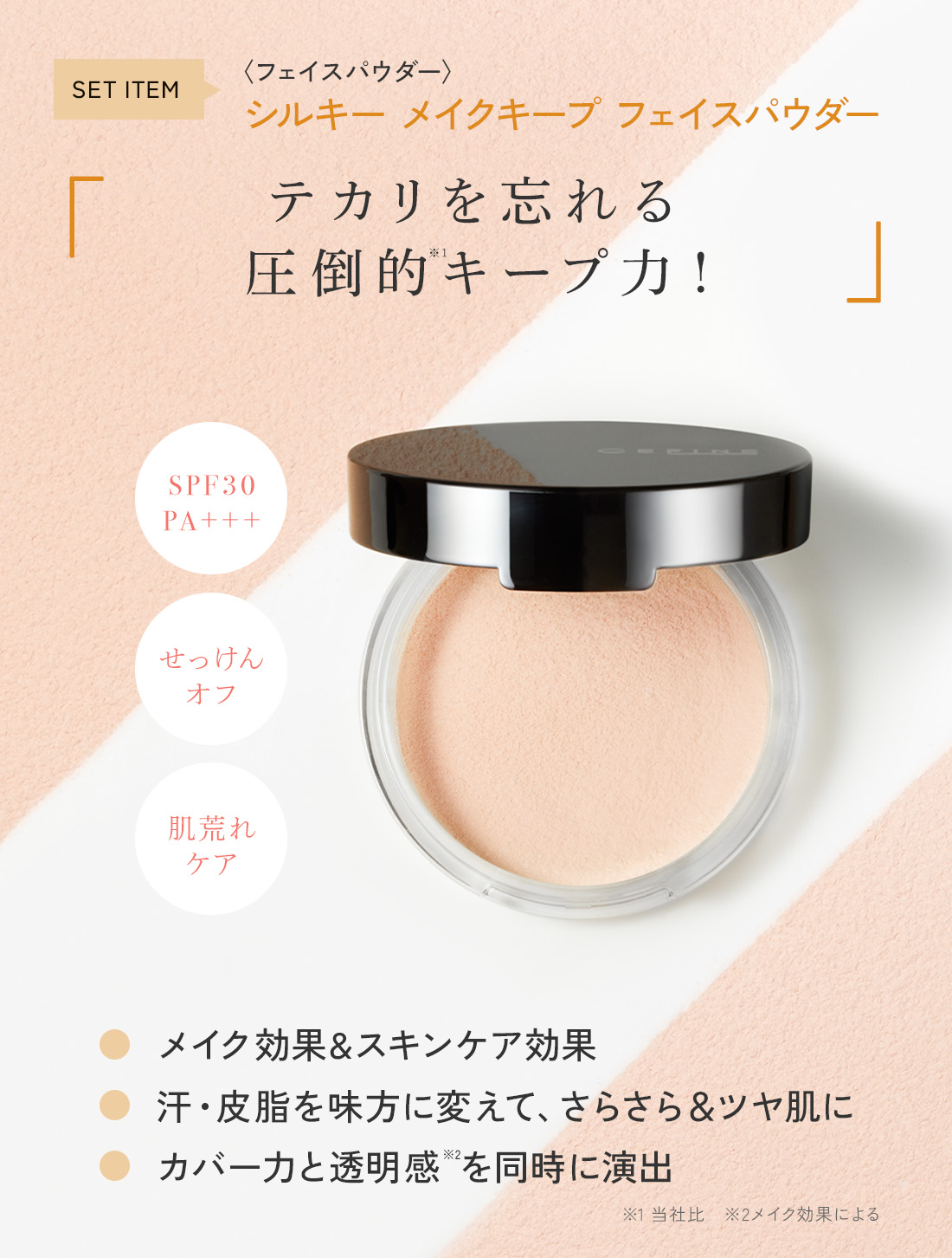 美肌スターターセット〈ベースメイクフルセット〉下地：ピンク｜CEFINE