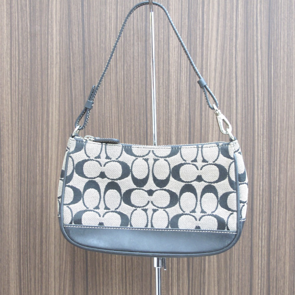 COACH コーチ ハンドバッグ ミニバッグ シグネチャー ナイロン