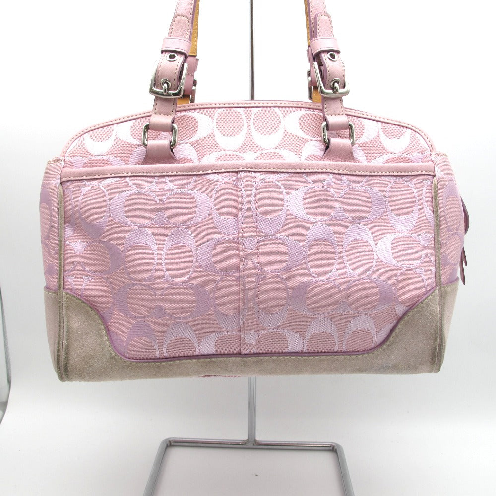 ときめきを運ぶ大人のピンク✨COACH オプティック シグネチャー