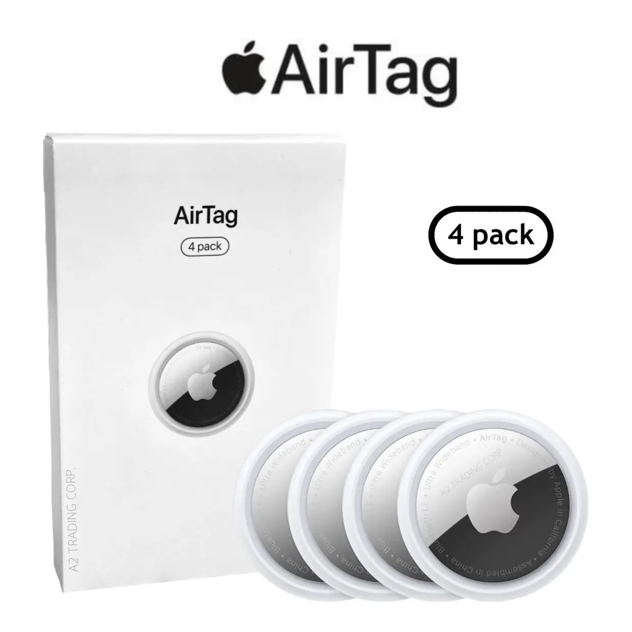 未使用/未開封】Apple AirTag（アップル エアタグ）4pack 4個入り