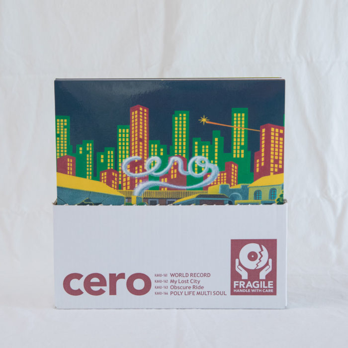 cero アナログ盤再発4タイトルおよびBOX SETの追加販売受付（受注生産