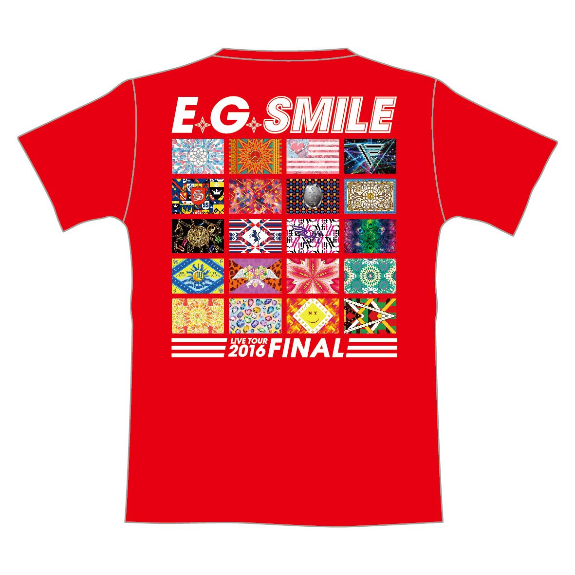 E-girls LIVE TOUR 2016 ～E.G. SMILE～ツアーグッズページ | E-girls