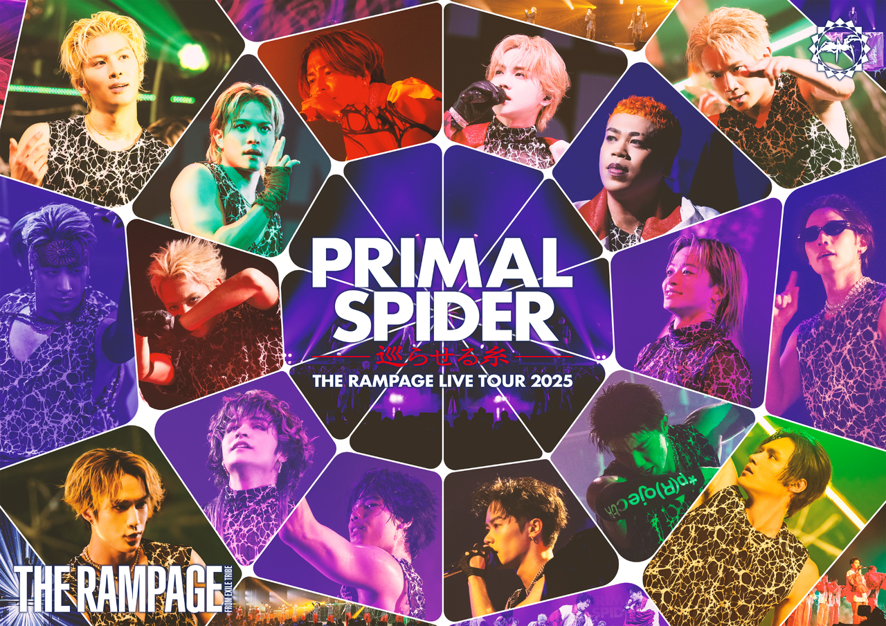 特典デザイン公開】2026/3/4(水)Release!! THE RAMPAGE LIVE DVD/Blu
