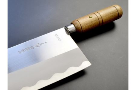 H10-117 ステンレス製中華包丁 200mm 関鍔蔵作 | 岐阜県関市