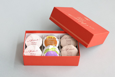 スイーツ フェルムラテール美瑛 ダブルクリームサンド6個入 常温