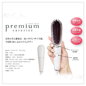 ヘアアイロン】 ブラシ型 ストレート B-60 美容 ヘアアイロン | 静岡県