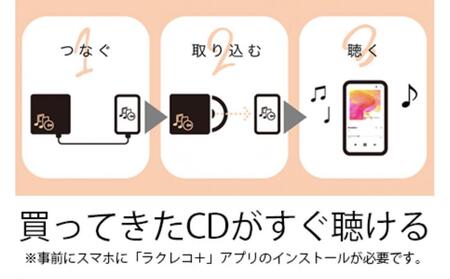 BUFFALO/バッファロー スマートフォン用CDレコーダー「ラクレコ＋