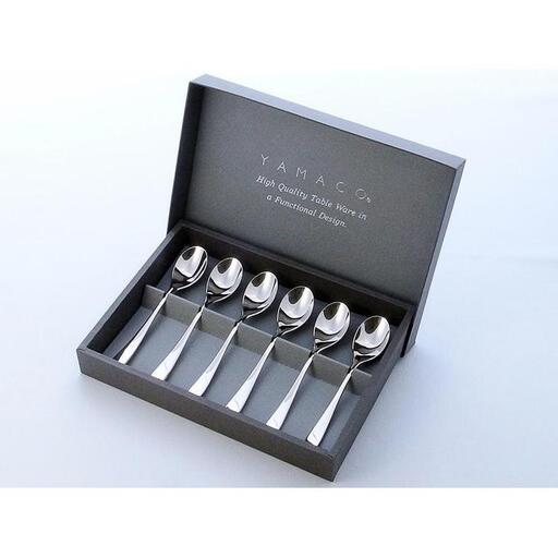 YAMAZAKIカトラリー アクアティック（Bright）ティースプーン6pcs