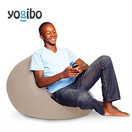 Yogibo Mini(ヨギボー ミニ)ライトグレー_雑貨・日用品 椅子・チェア