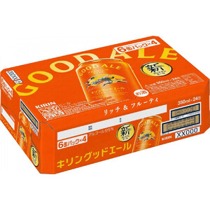 キリン グッドエール ＜岡山市工場産＞ 350ml 缶 × 24本 お酒 晩酌